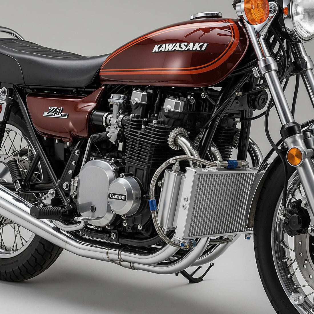 Keep Your Cool: Unleash Performance with the Z1Z2 Oil Cooler Kit for Your Honda CB750F!