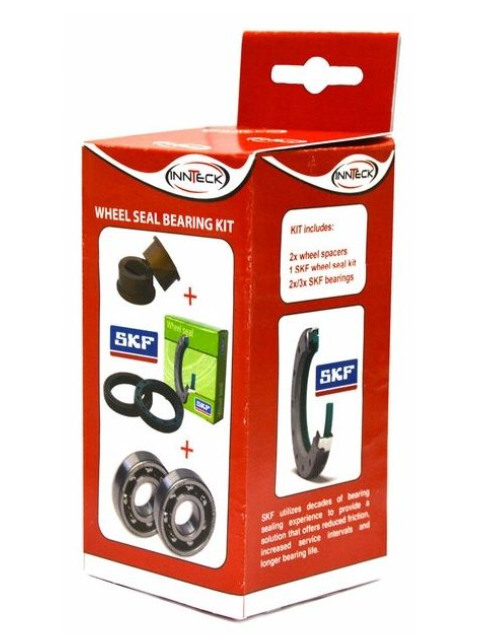 Wheel seal bearing kit packaging with SKF logo on a white background