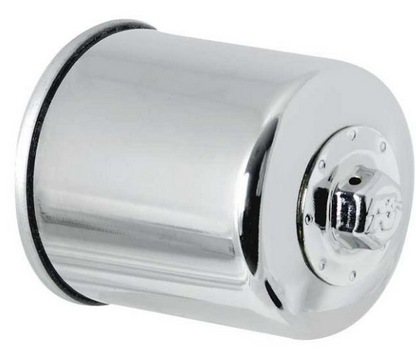 Chrome shower head on a white background