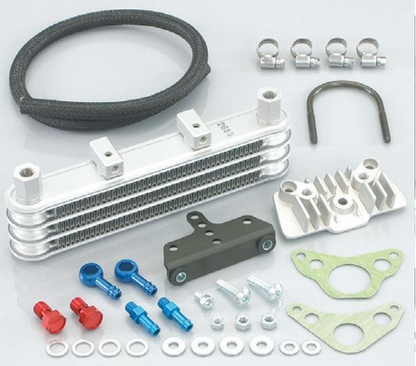 Mechanical parts and components on a white background