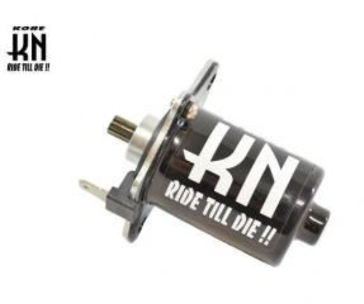Motor with 'KN Ride Till Die' branding on a white background