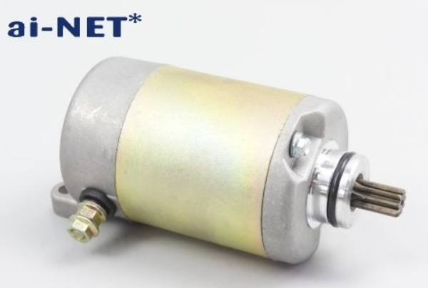 Mechanical component with 'ai-NET' branding on a white background