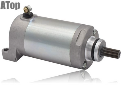 Metallic cylindrical component with a shaft on a white background, branded 'ATop'.