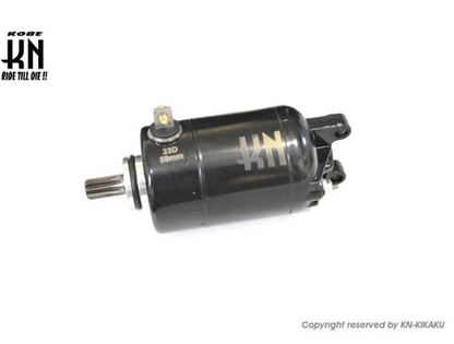 Motor with 'KN' branding on a white background