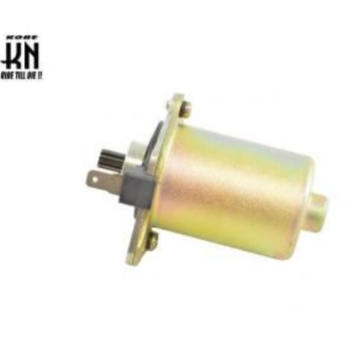Metal mechanical component on a white background with 'KN' logo.