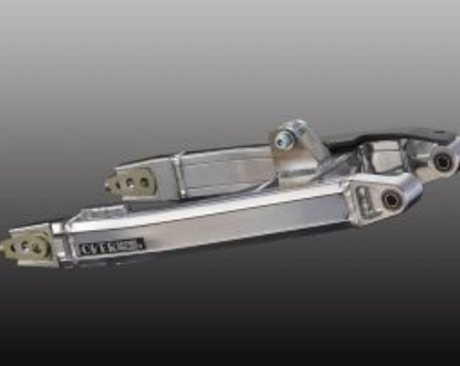 Car window regulator on a gray background