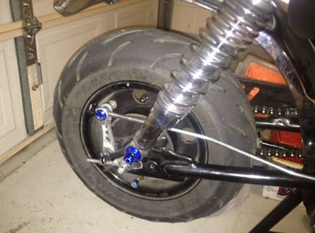 Drum brake Rear hub Product # ca0459