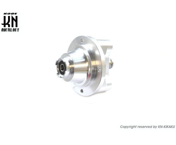 Metallic hub or wheel bearing on a white background with K&N logo.