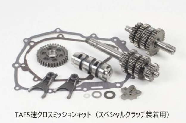 Mechanical gear and component set on a white background