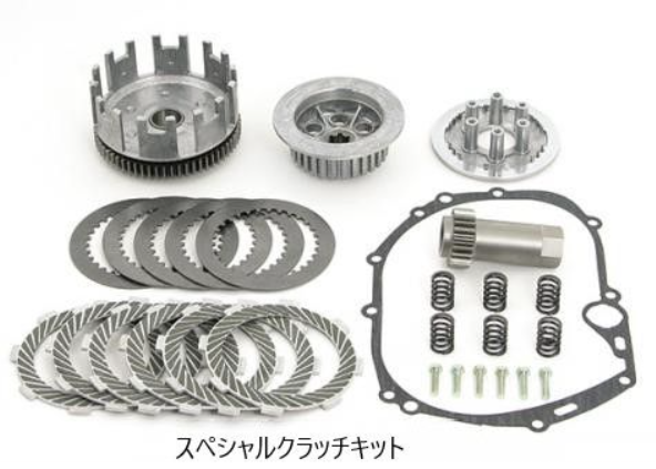Mechanical parts including gears and springs on a white background