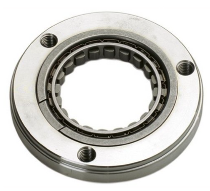 Metallic bearing on a white background