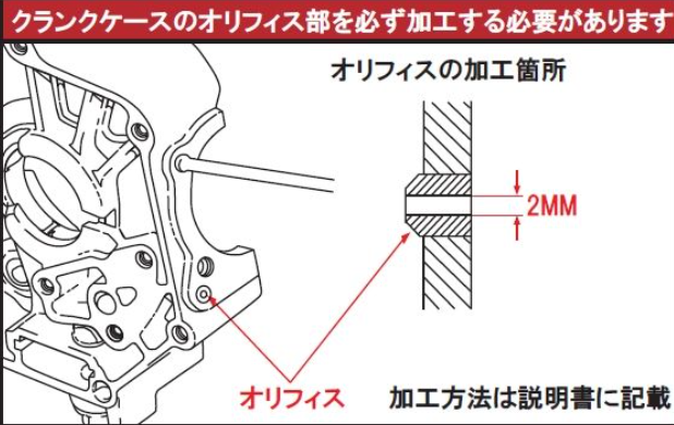 Technical diagram showing mechanical component with annotations and measurements.