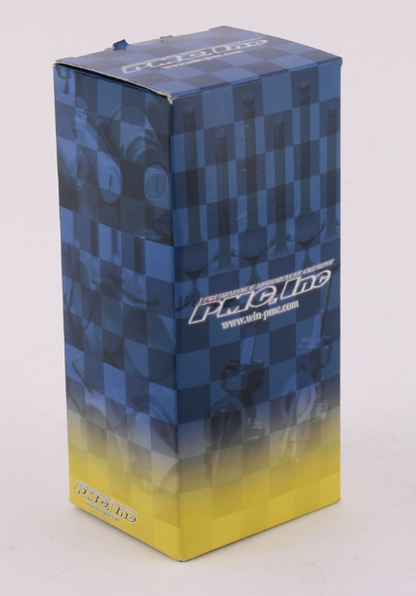 Blue and yellow checkered box with 'PAC' branding on a white background