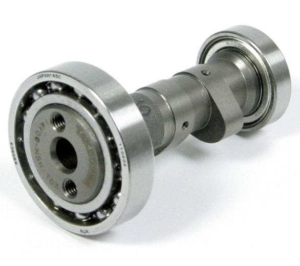 Metal mechanical component on a white background