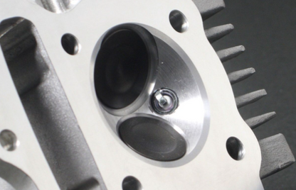 Close-up of a mechanical component with gears and metal parts