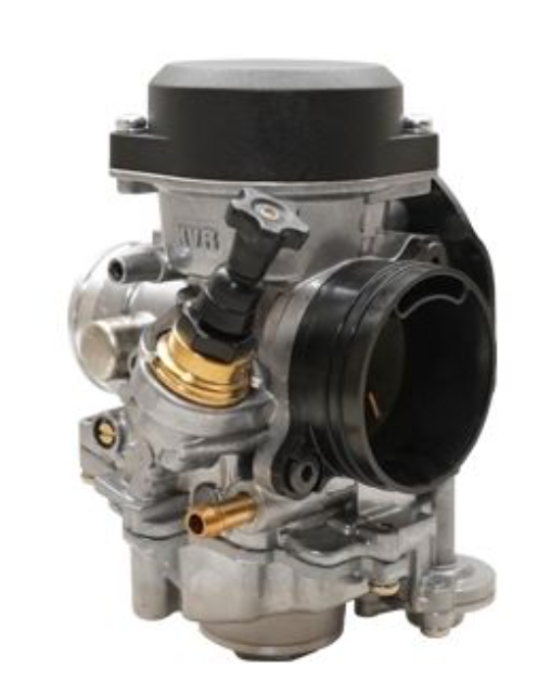 Carburetor on a white background