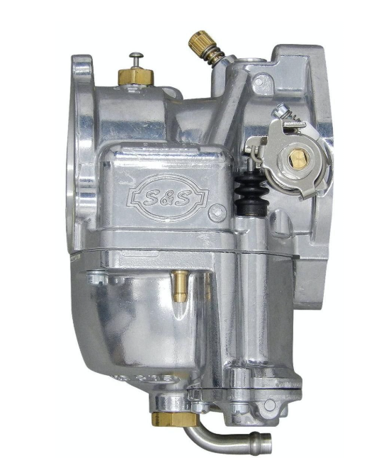 Carburetor with LS&S logo on a white background