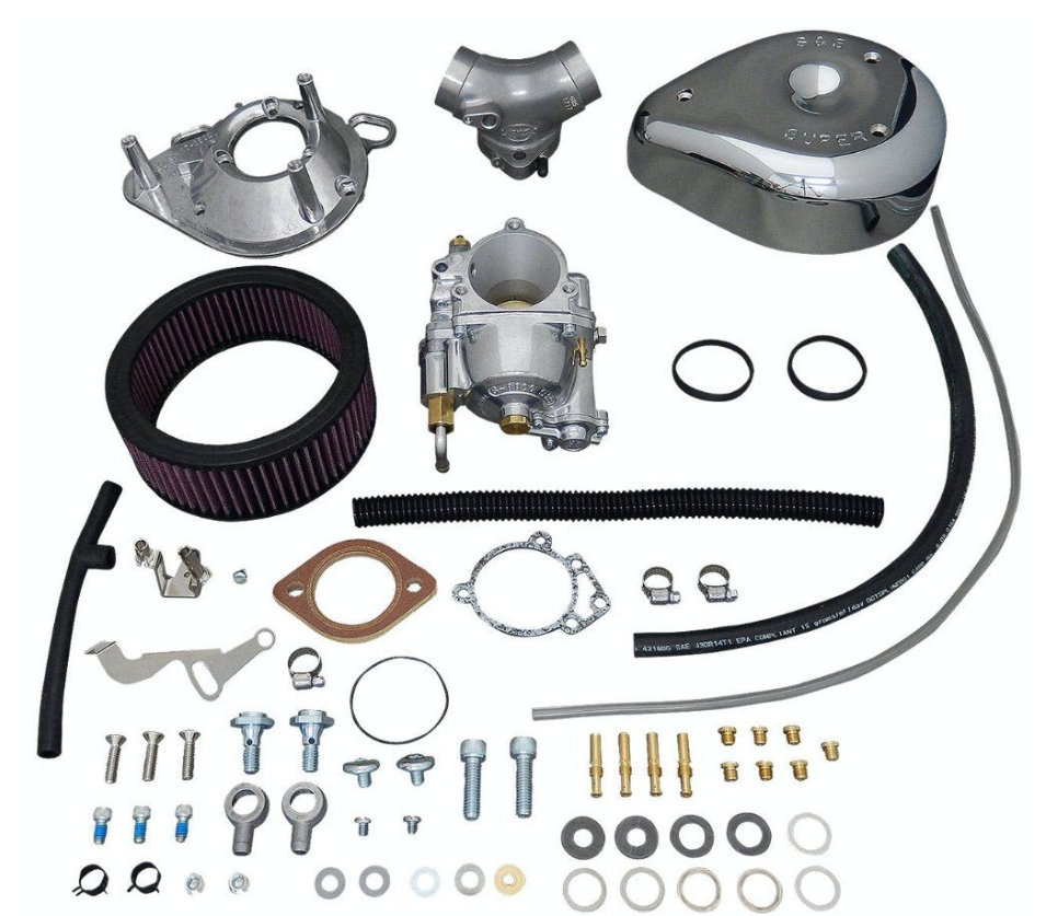 SUPER E Carburetor Complete Kit Manifold Product # 012433