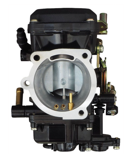 Carburetor on a white background