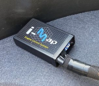 Engine control system device on a car seat